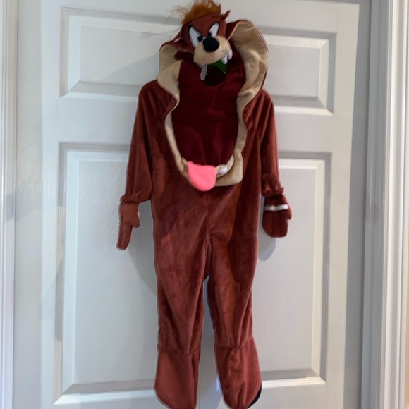 Looney Tunes Taz Toddler Halloween Costume Size 2T Tazmanian Devil - Picture 5 of 12
